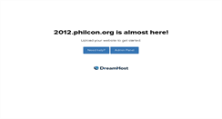 Desktop Screenshot of 2012.philcon.org